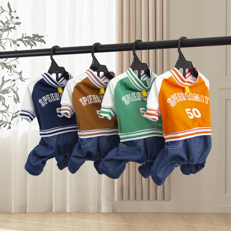 Unleash Style and Comfort with Our Pet Four Leg Fashion Sweater Clothing Set